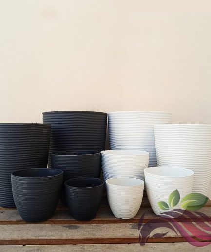 Pasu Plastik Plastic Pot Modern Design Collection 1
